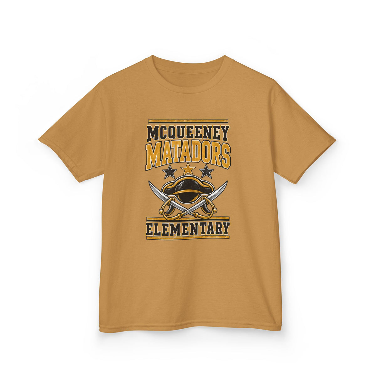 McQueeney Matadors Elementary Kids T-Shirt – School Spirit Tee
