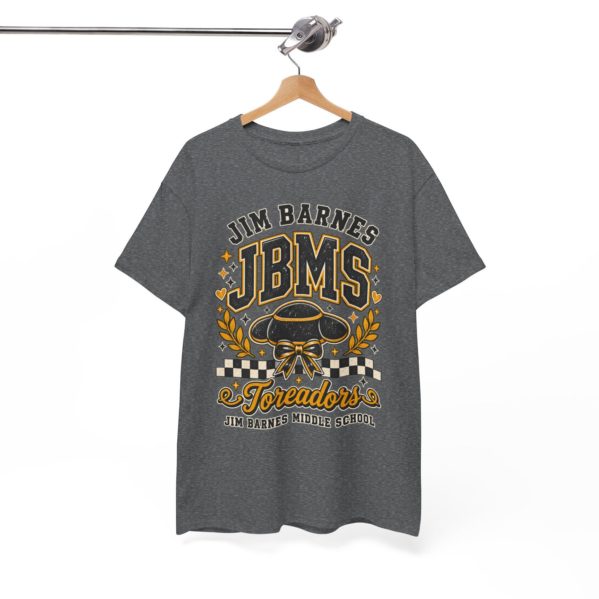 Jim Barnes JBMS Toreadors Middle School T-Shirt