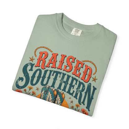Raised Southern T-Shirt — Gonzales, Texas Retro Western Tee