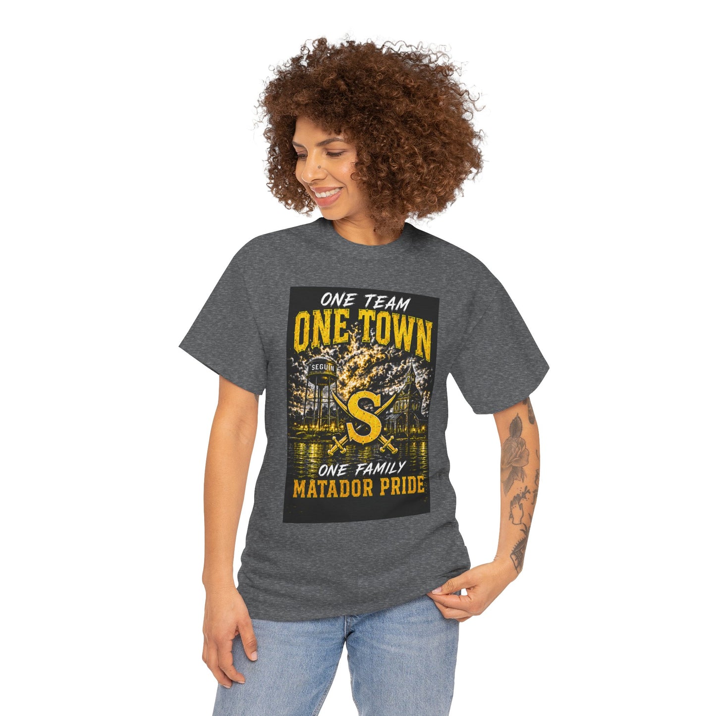One Town Matador Pride T-Shirt — One Team, One Family Sports Tee