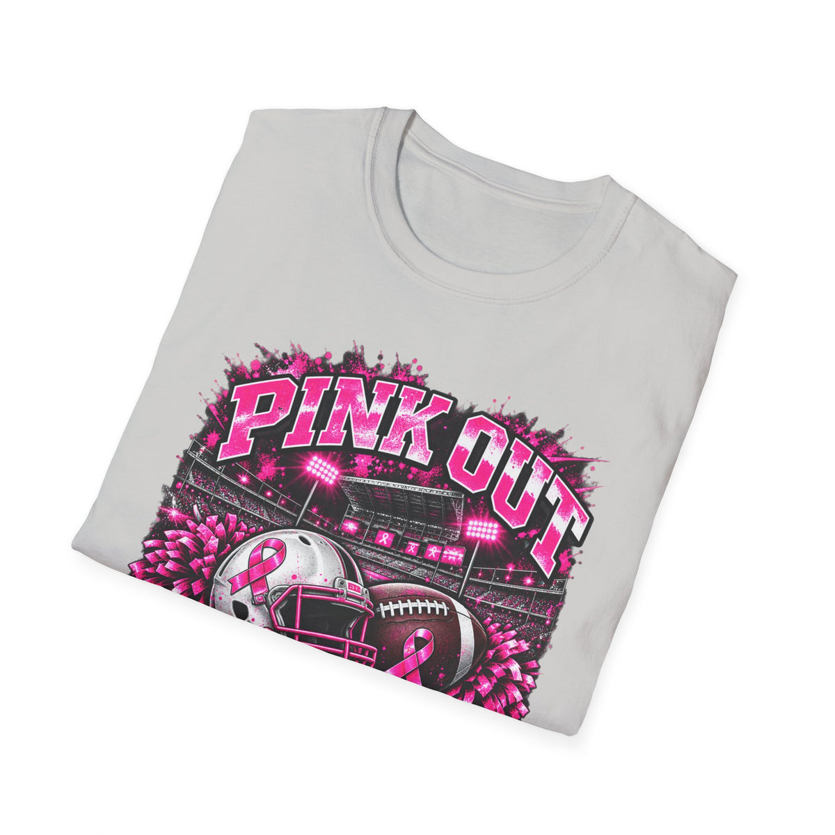 Pink Out Matadors Football T-Shirt — Breast Cancer Awareness Game Tee