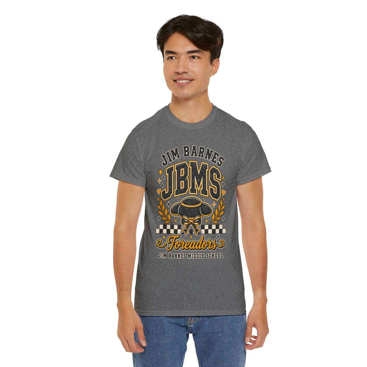 Jim Barnes JBMS Toreadors Middle School T-Shirt