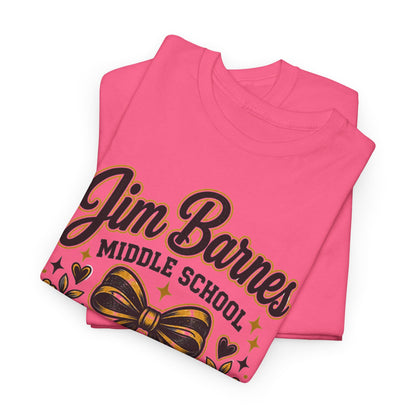 Jim Barnes Middle School Toreadors T-Shirt — School Spirit Cheer Tee