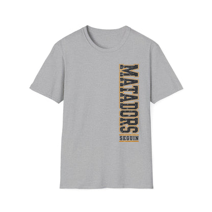 Matadors Vertical Graphic T-Shirt — School Team Spirit Tee