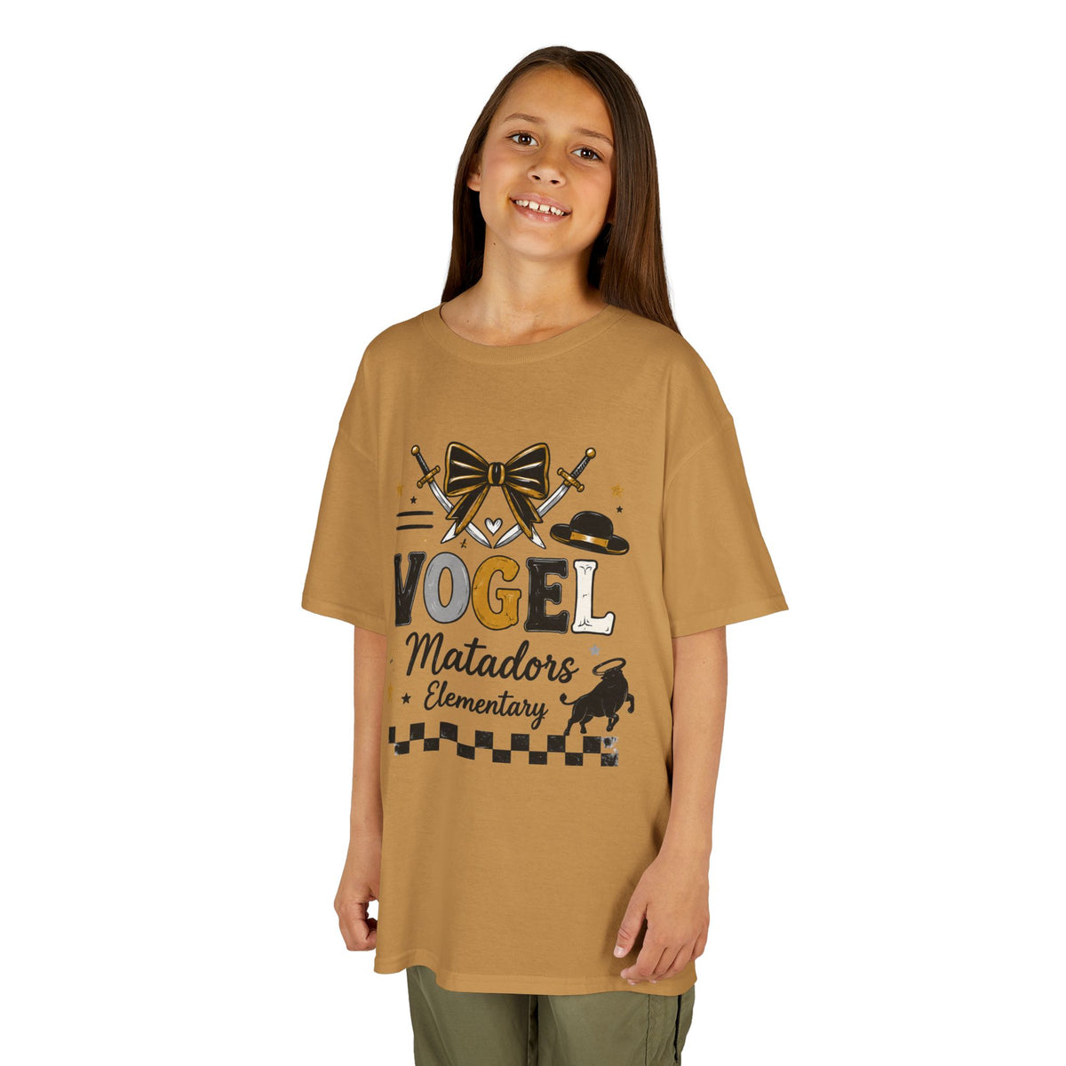 Matadors Elementary Kids T‑Shirt — "Vogel" School Spirit Tee