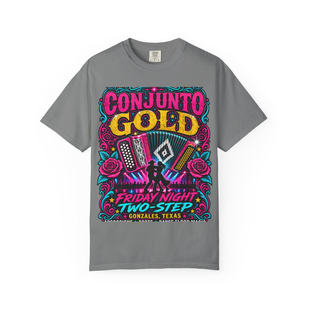 Conjunto Gold Friday Night Two-Step Graphic T-Shirt