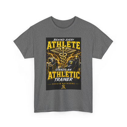 Athletic Trainer T‑Shirt — "Behind Every Athlete Stands an Athletic Trainer" Motivational Tee