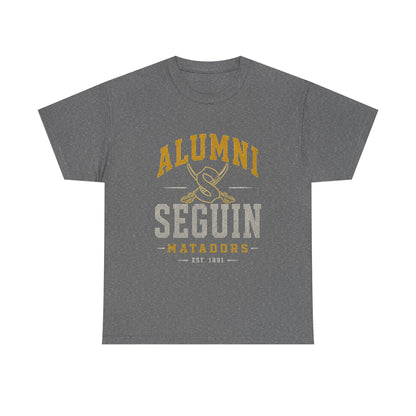 Alumni Seguin Matadors T-Shirt — School Spirit Vintage Crew Tee