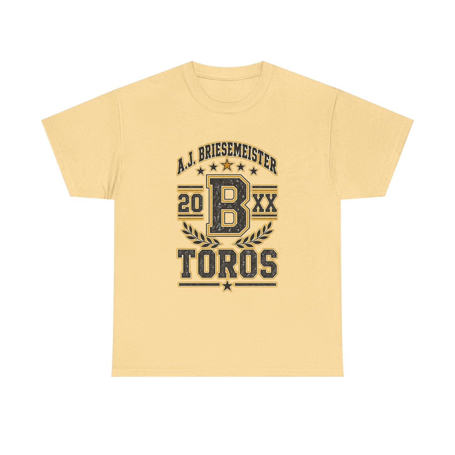 Toros Sports Crest Tee — A.J. Briesemeister Vintage Athletic Shirt