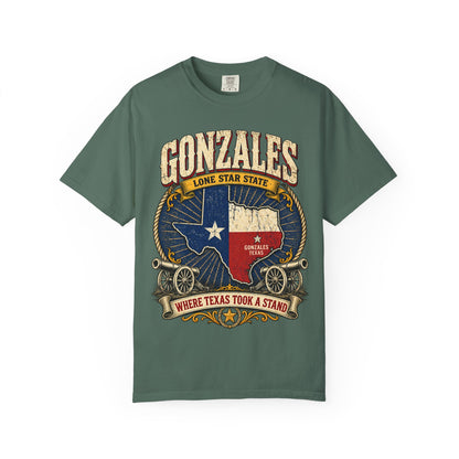 Gonzales Texas T-Shirt — 'Where Texas Took a Stand' Lone Star Heritage Tee