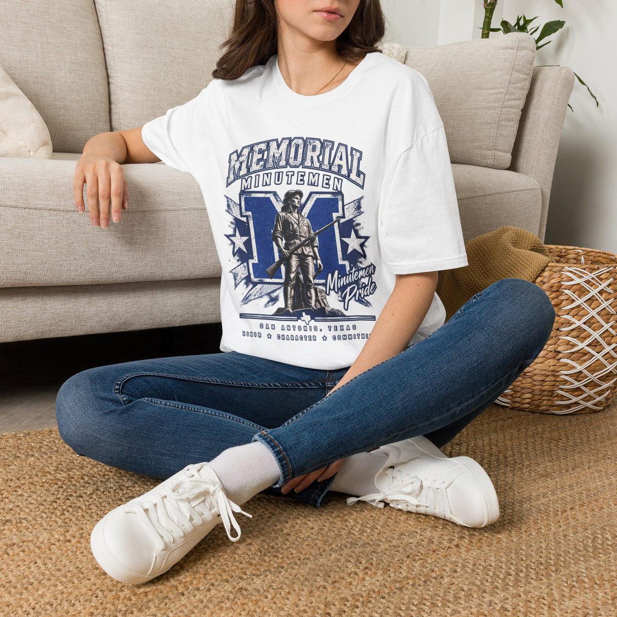 Memorial Minutemen Graphic T-Shirt — Vintage Patriot Military Tribute Tee