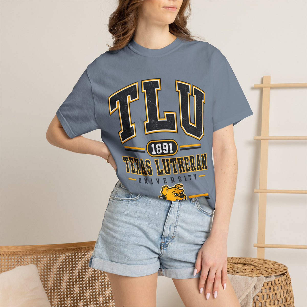 TLU Texas Lutheran University Bulldogs 1891 College T-Shirt