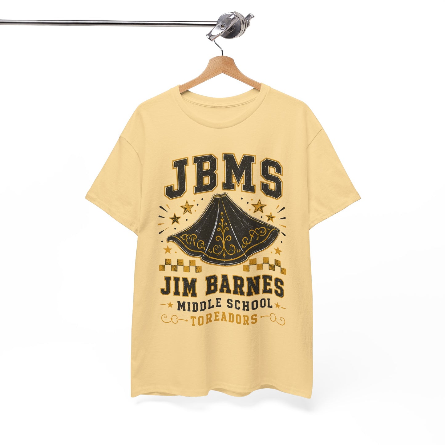 Jim Barnes Middle School JBMS Tornadoes T-Shirt — School Spirit Tee