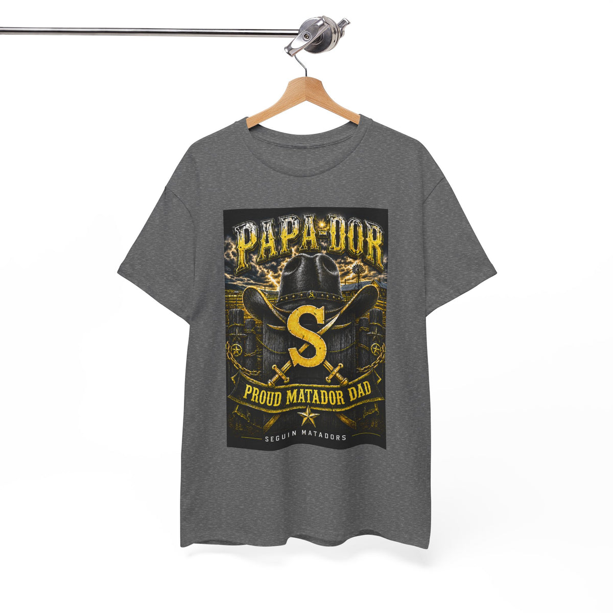Matador Dad T-Shirt – "Papa-Dor" Proud Matador Design