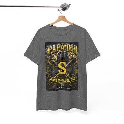 Matador Dad T-Shirt – "Papa-Dor" Proud Matador Design