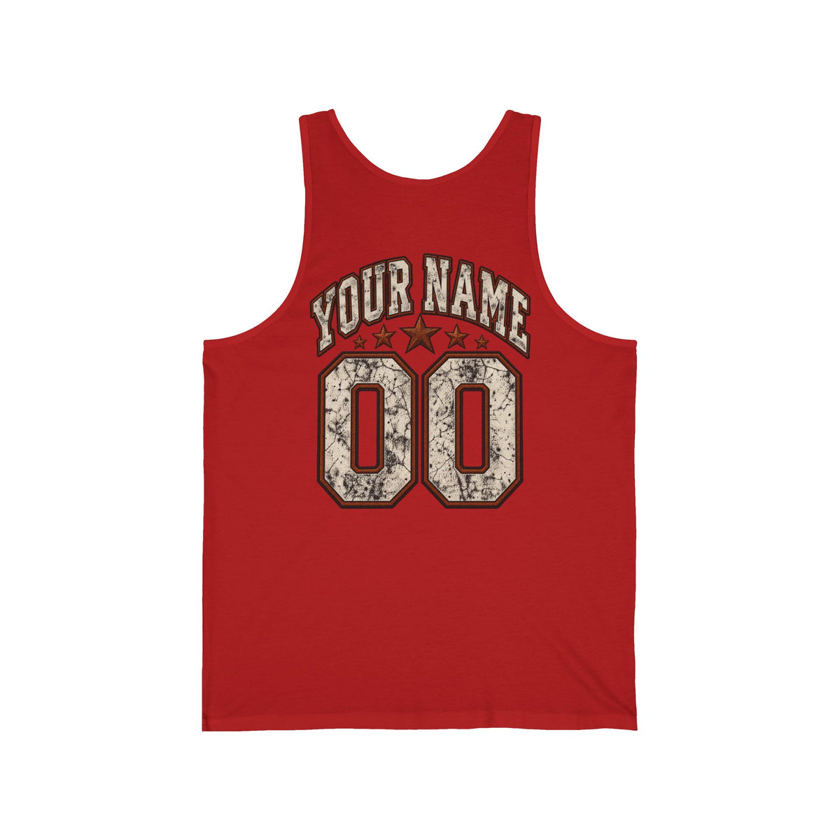 Football Mama Tank Top — Vintage Gameday Jersey Tank (Custom Name & Number)