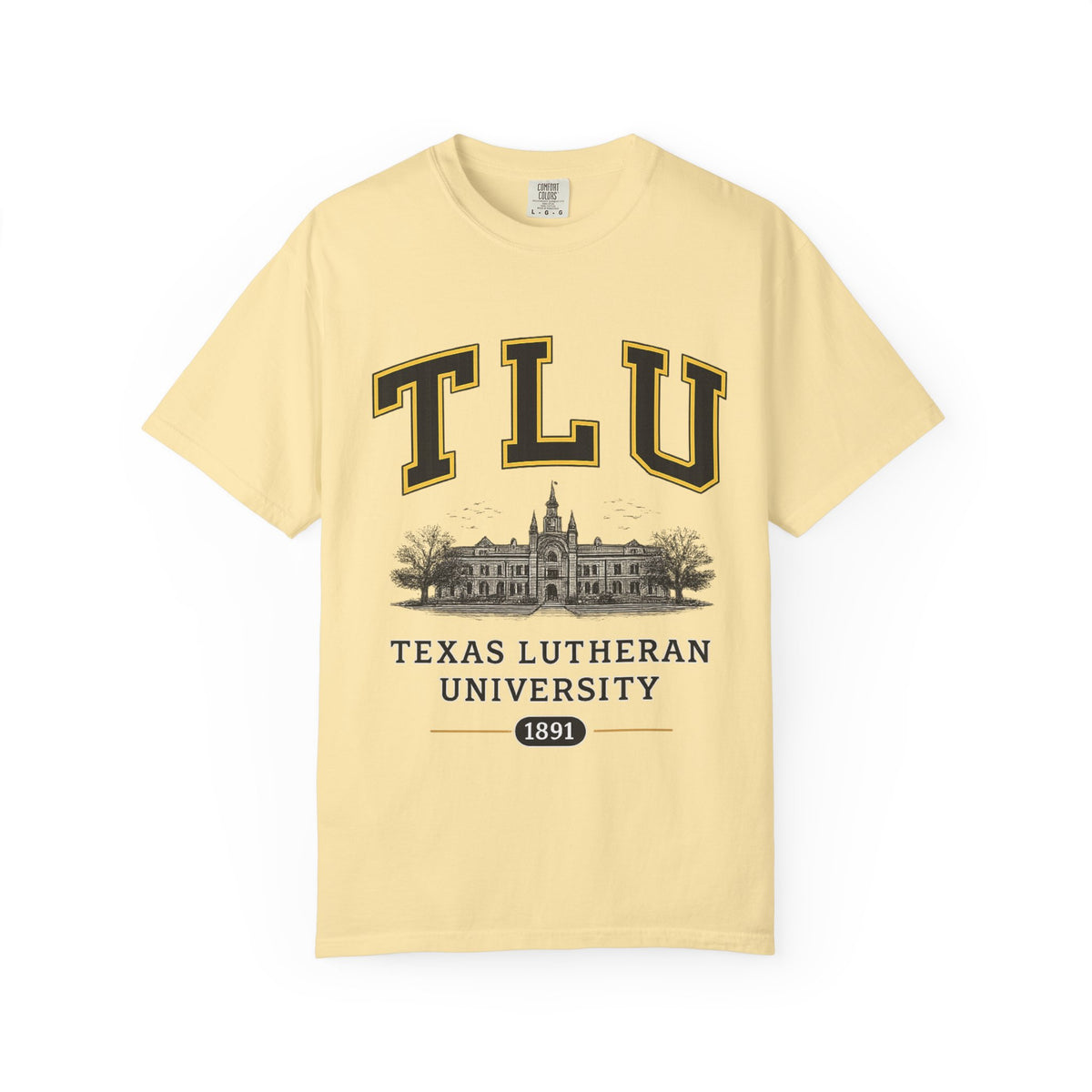 Texas Lutheran University T-Shirt — TLU Campus Vintage Graphic Tee