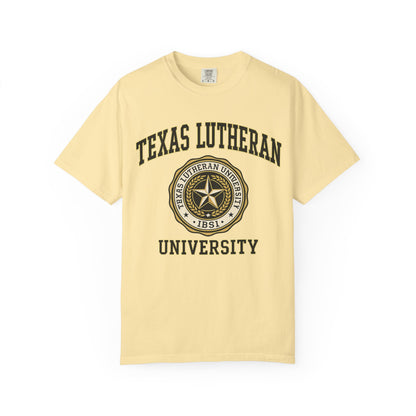 Texas Lutheran University Seal T-Shirt — Vintage Campus Tee