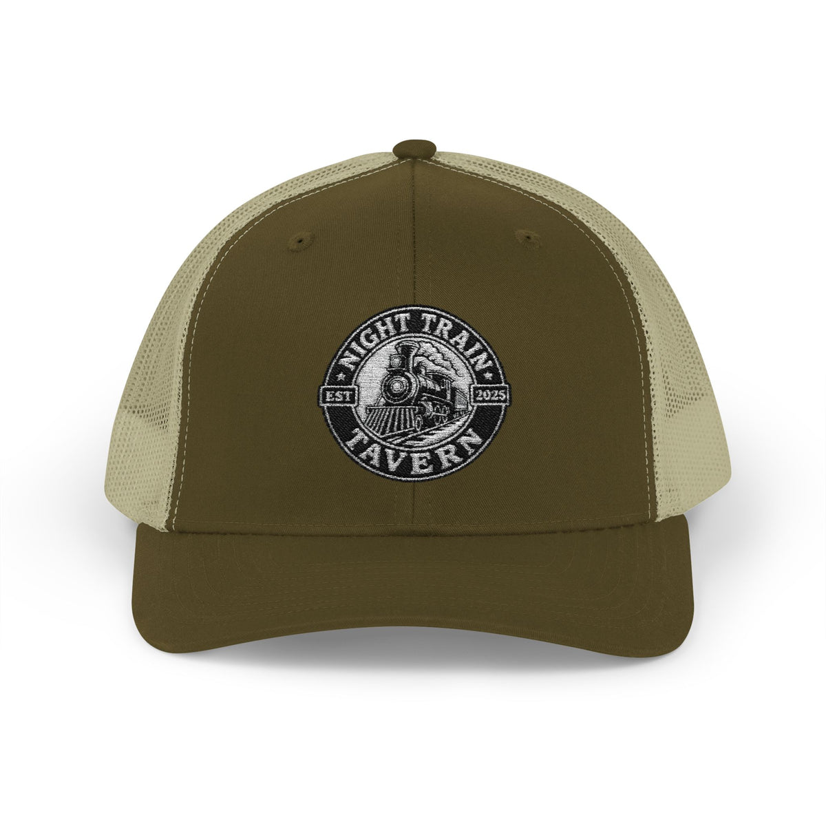 Night Train Tavern Trucker Cap-Embroidery