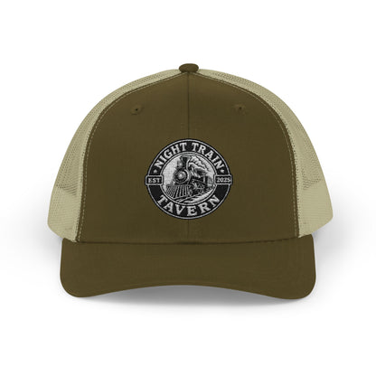 Night Train Tavern Trucker Cap-Embroidery