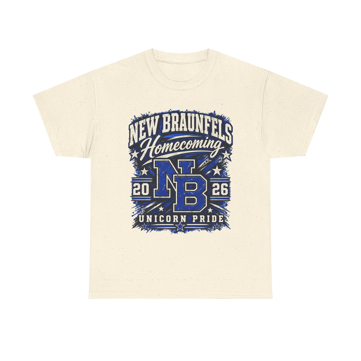 New Braunfels Homecoming 2026 T-Shirt — NB Unicorn Pride School Spirit Tee