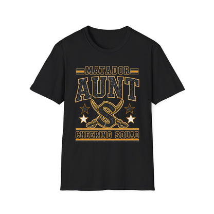 Matador Aunt T-Shirt — Cheer Squad Supporter Tee