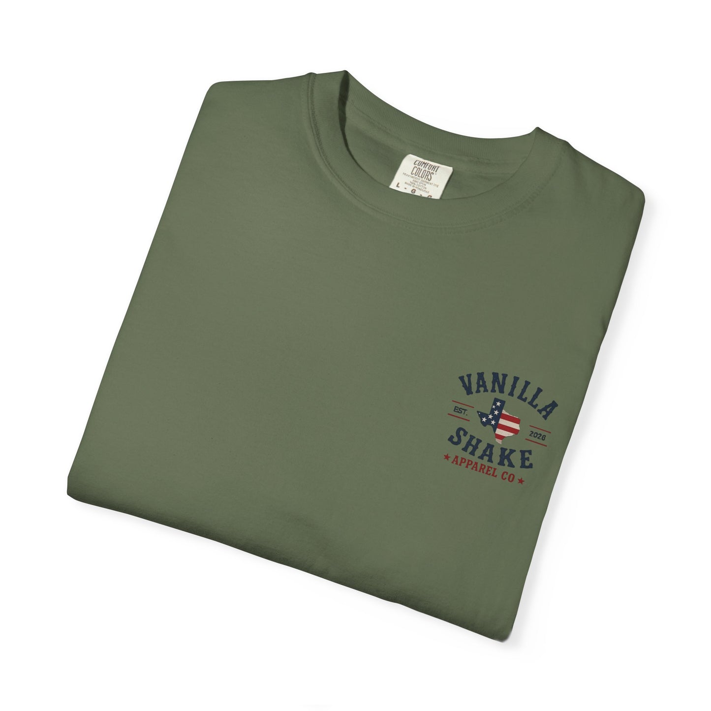 Mr. & Mrs. Shake 4th of July Unisex Garment-Dyed T-shirt