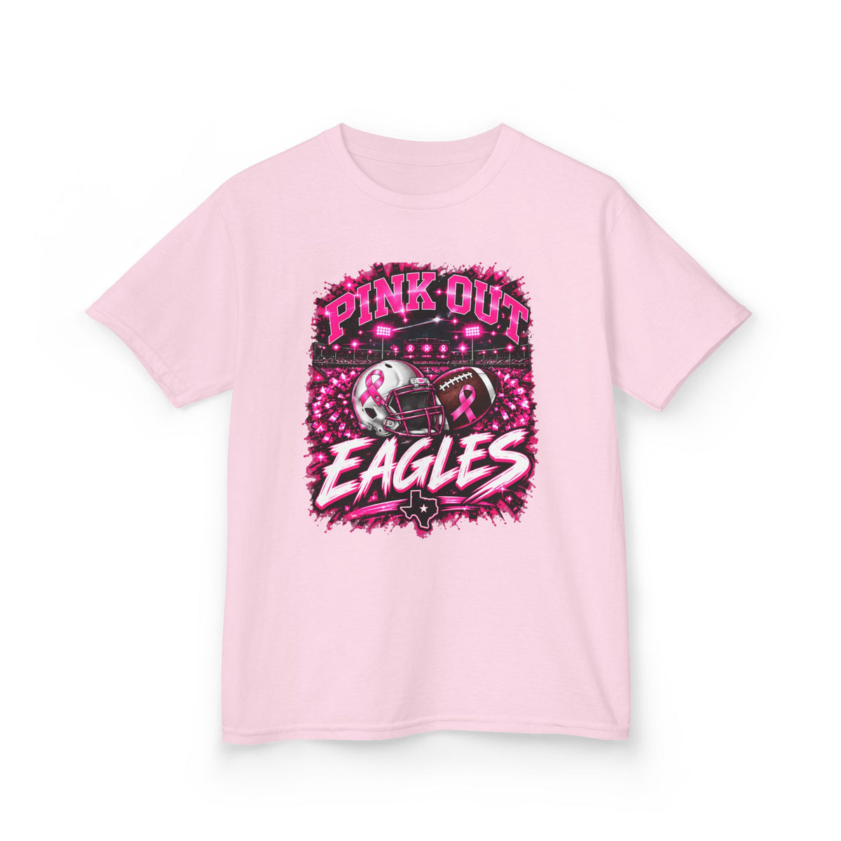 Kids Eagles PinkOut Tee