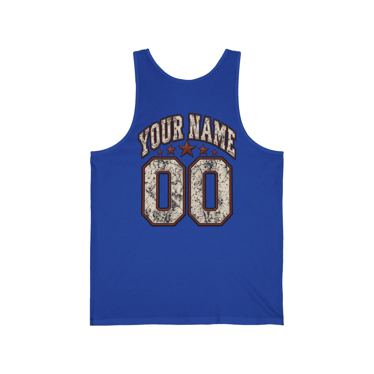 Football Mama Tank Top — Vintage Gameday Jersey Tank (Custom Name & Number)