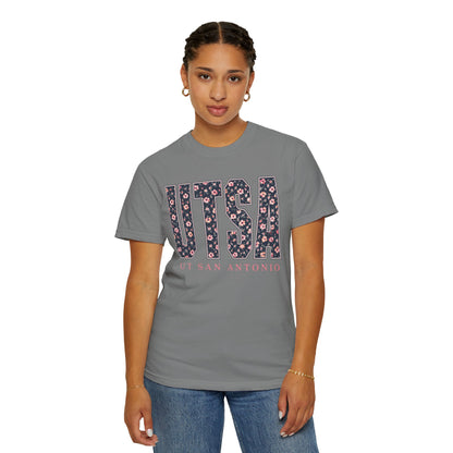 UTSA Floral Logo T‑Shirt — UT San Antonio Collegiate Tee