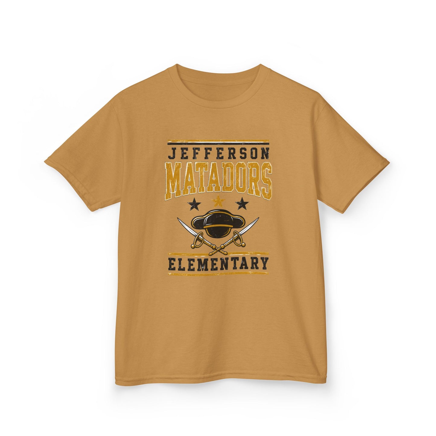 Jefferson Matadors Elementary Kids T-Shirt — School Spirit Tee
