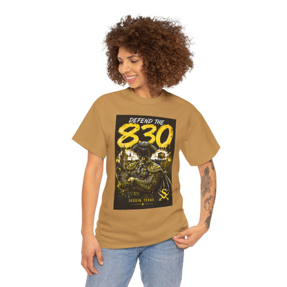 Defend The 830 Matador T-Shirt — San Antonio Pride, Military/Streetwear Graphic Tee