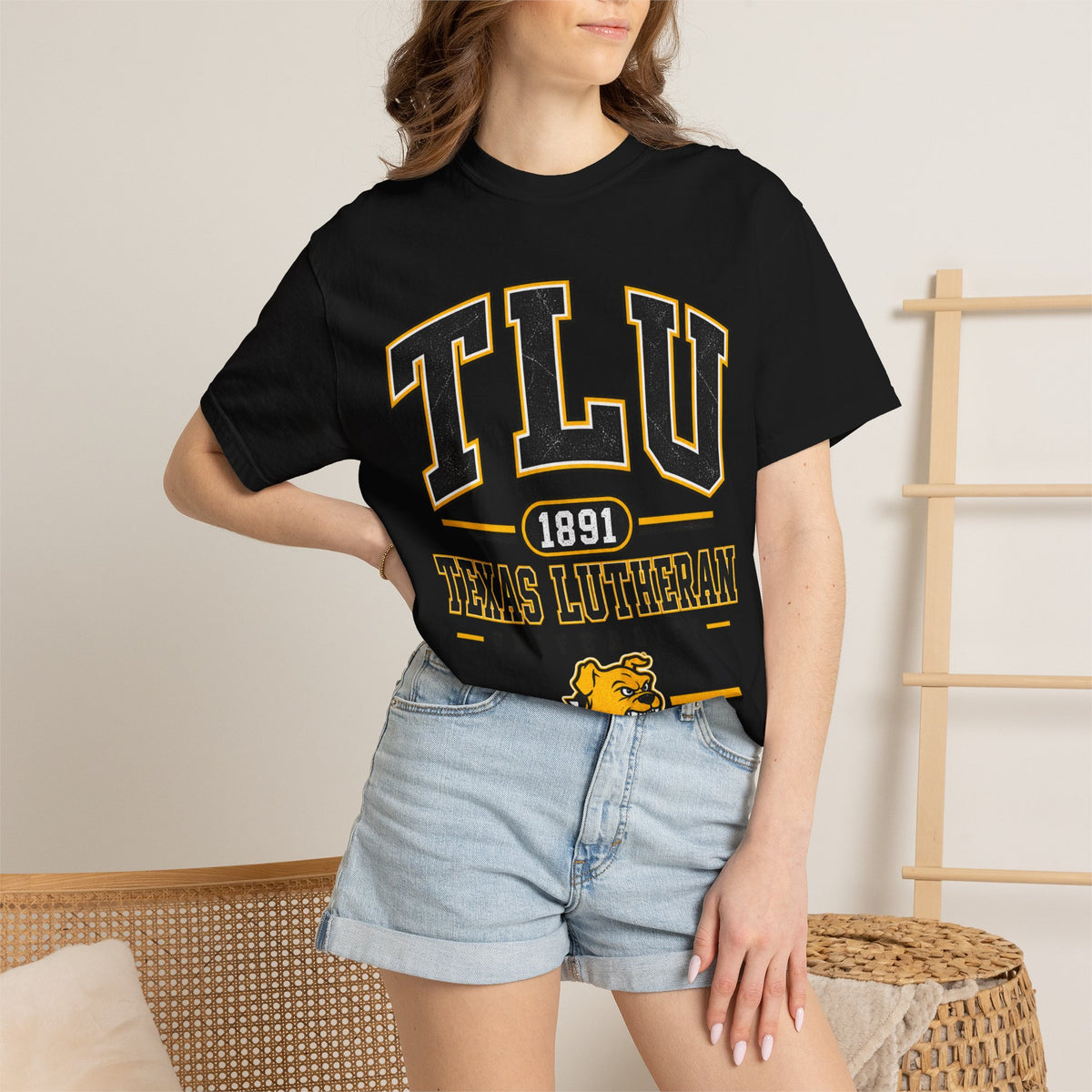 TLU Texas Lutheran University Bulldogs 1891 College T-Shirt
