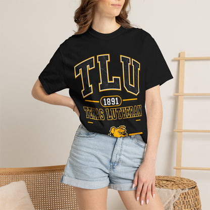 TLU Texas Lutheran University Bulldogs 1891 College T-Shirt
