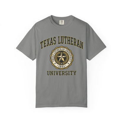 Texas Lutheran University Seal T-Shirt — Vintage Campus Tee