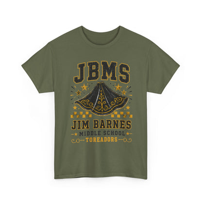 Jim Barnes Middle School JBMS Tornadoes T-Shirt — School Spirit Tee