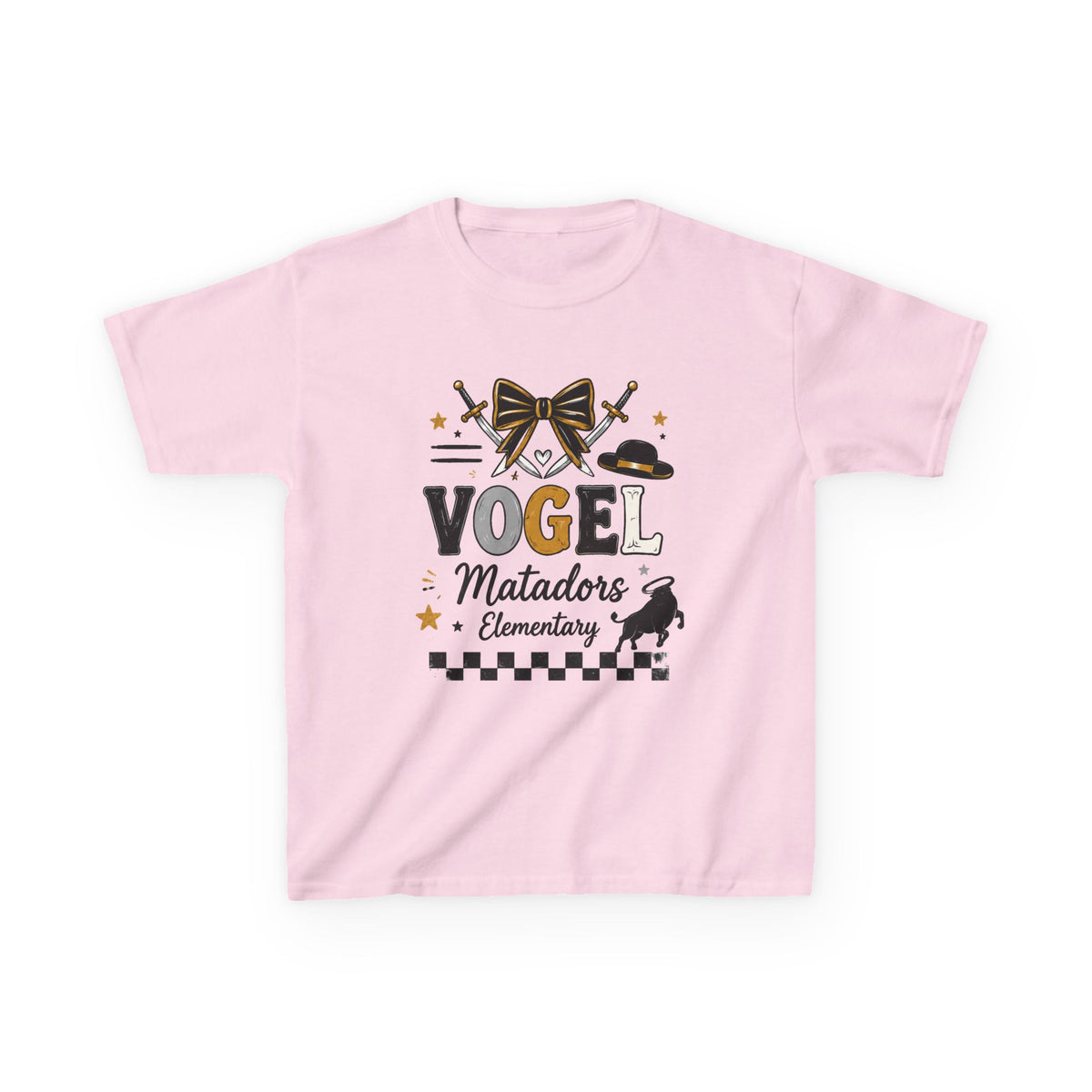 Matadors Elementary Kids T‑Shirt — "Vogel" School Spirit Tee