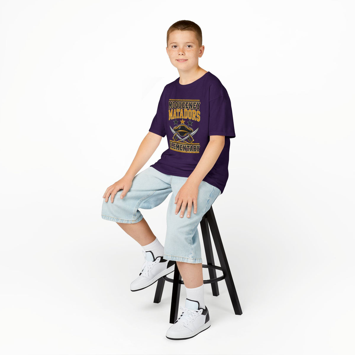 McQueeney Matadors Elementary Kids T-Shirt – School Spirit Tee