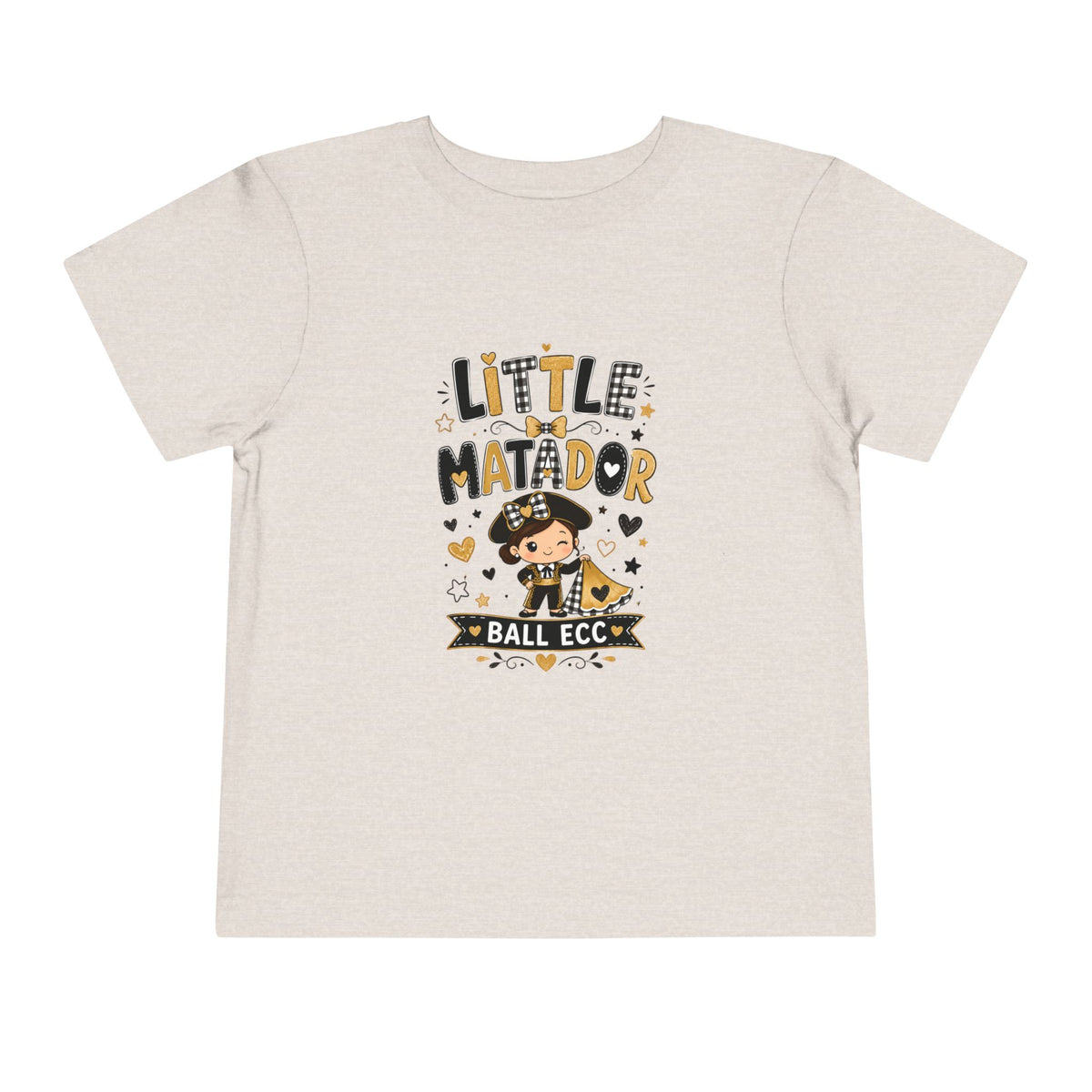 Little Matador Toddler Tee — Cute Bullfighter Baby Shirt