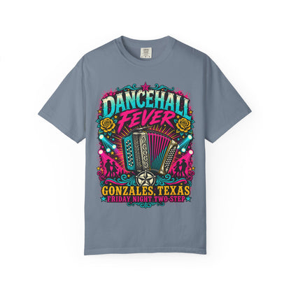Dancehall Fever Accordion T-Shirt — Gonzales, Texas Friday Night Two-Step