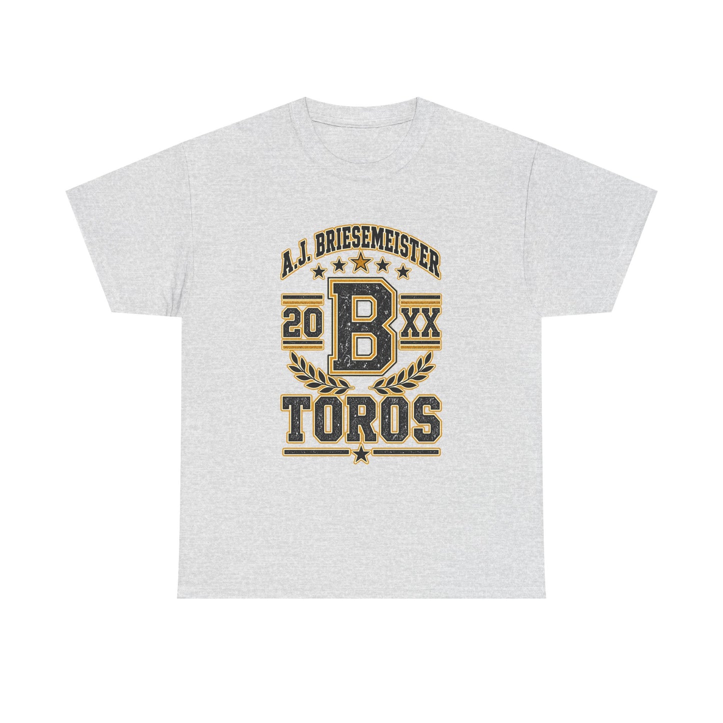 Toros Sports Crest Tee — A.J. Briesemeister Vintage Athletic Shirt