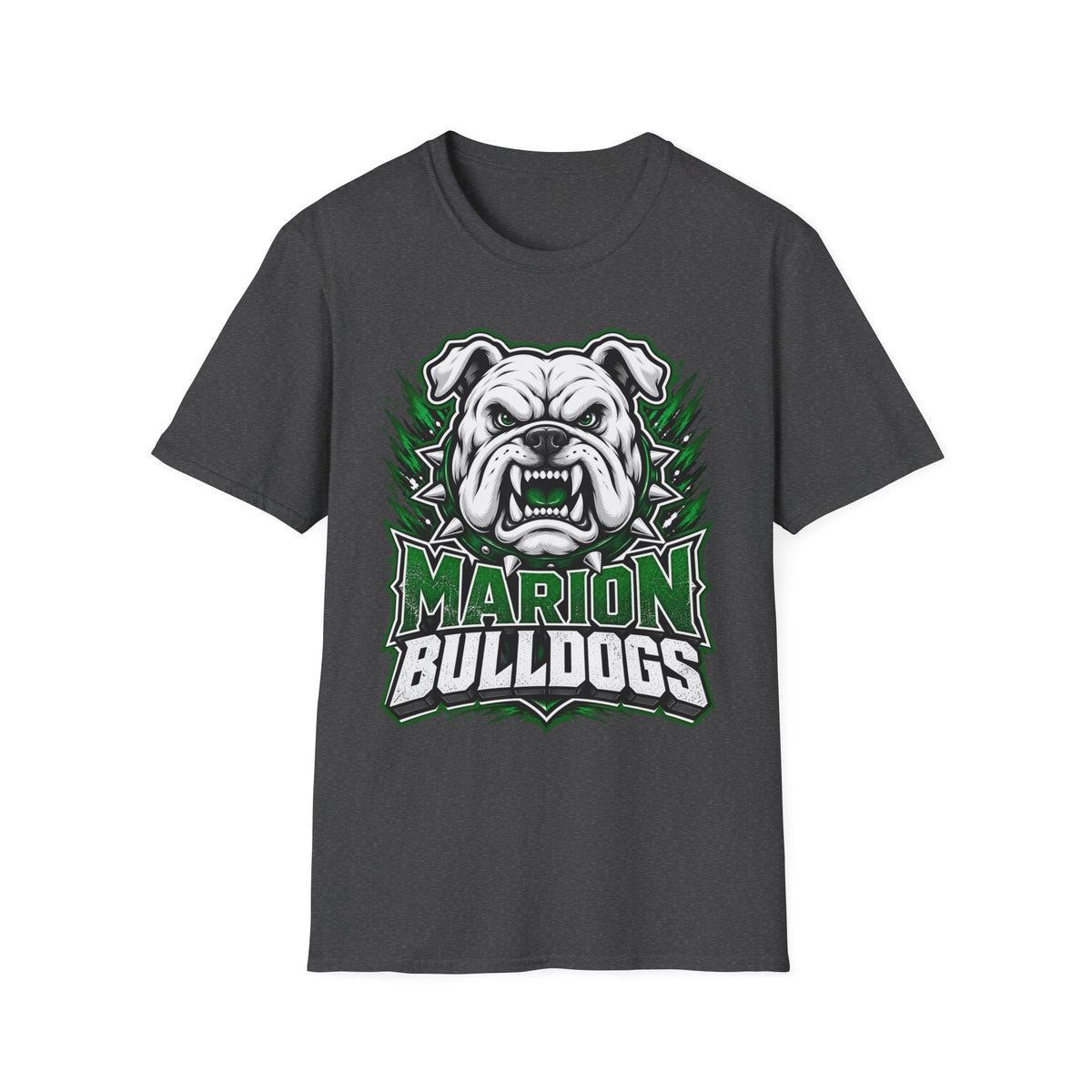 Bulldogs Mascot T-Shirt — Marion Bulldogs School Spirit Tee