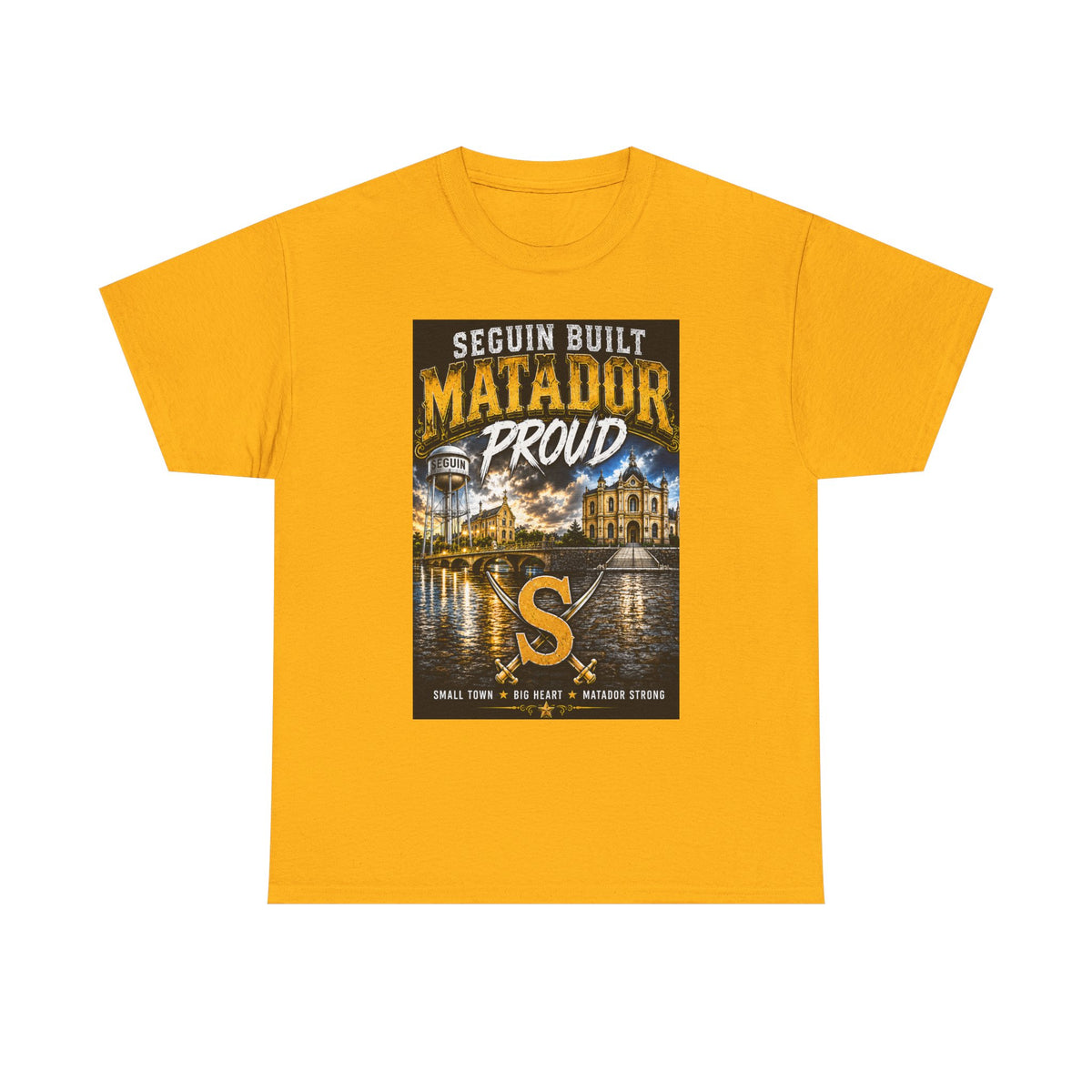 Seguin Built Matador Proud T-Shirt — Local City Pride Tee