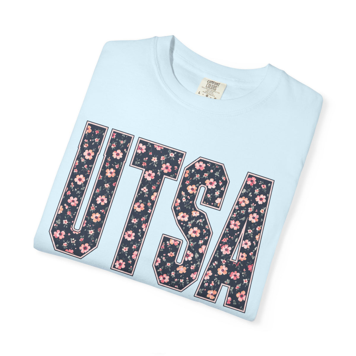 UTSA Floral Logo T‑Shirt — UT San Antonio Collegiate Tee