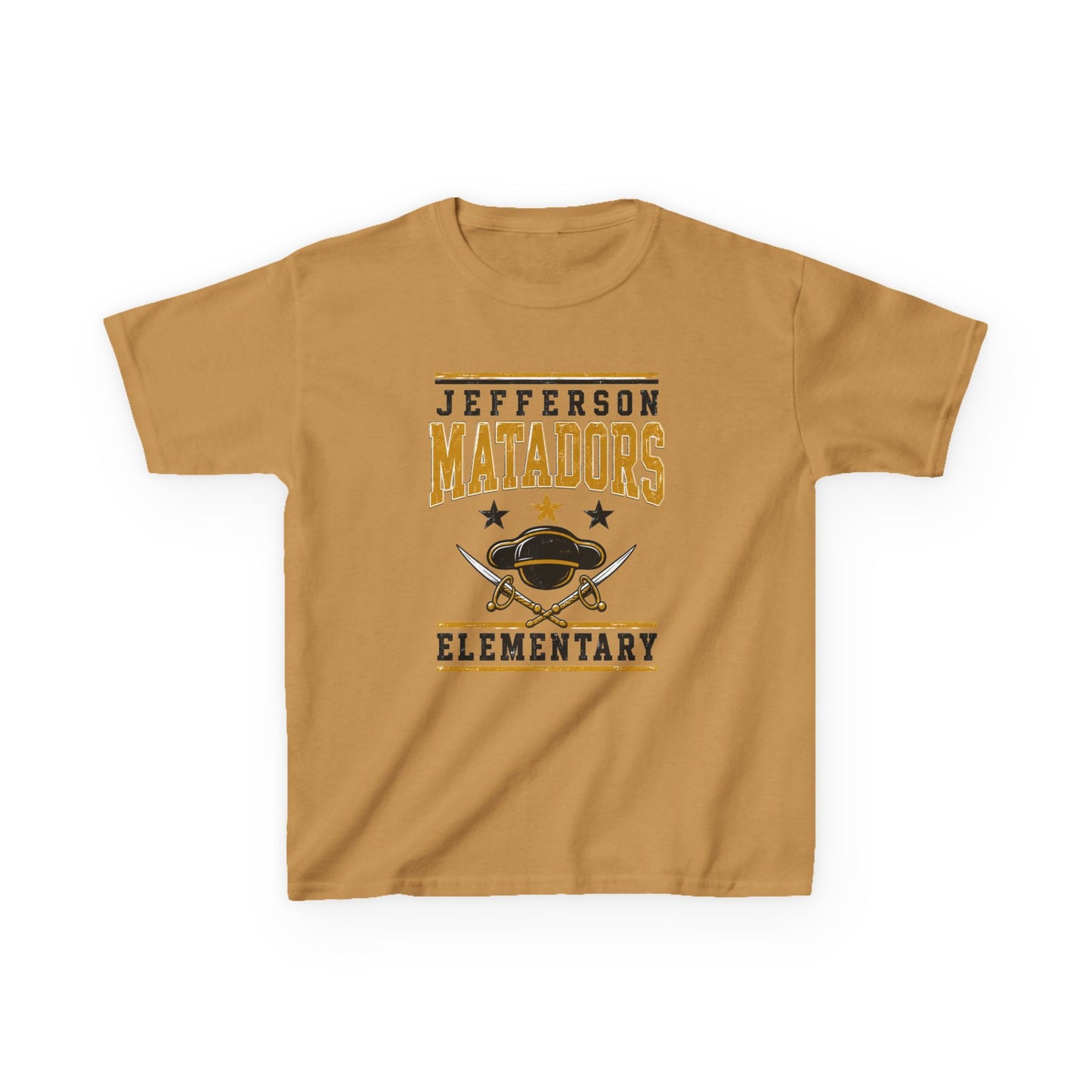 Jefferson Matadors Elementary Kids T-Shirt — School Spirit Tee