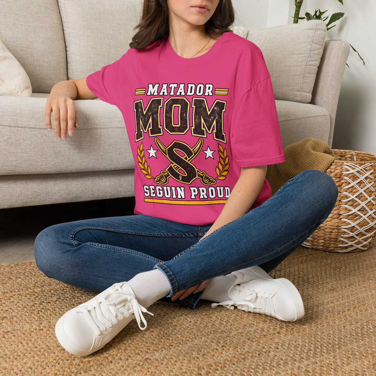Matador Mom T‑Shirt — Seguin Proud School Spirit Tee