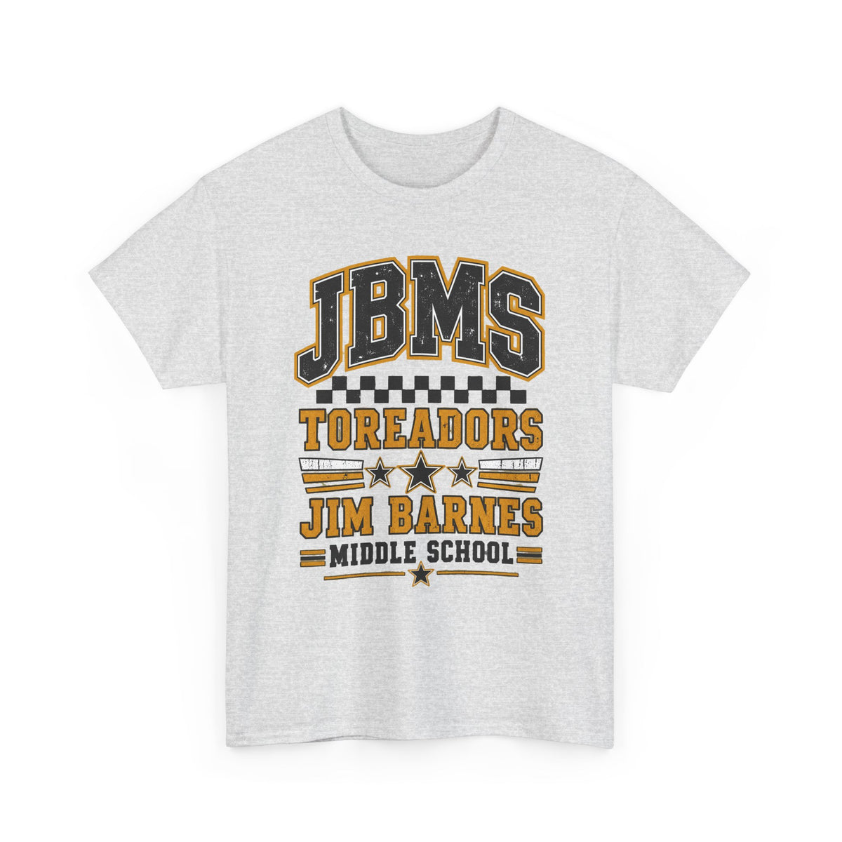 Jim Barnes Middle School Toreadors Tee — JBMS School Spirit T-Shirt