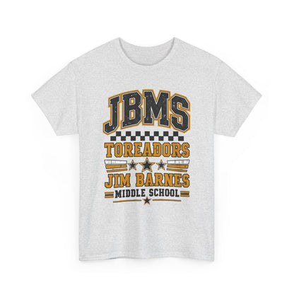 Jim Barnes Middle School Toreadors Tee — JBMS School Spirit T-Shirt