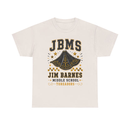 Jim Barnes Middle School JBMS Tornadoes T-Shirt — School Spirit Tee