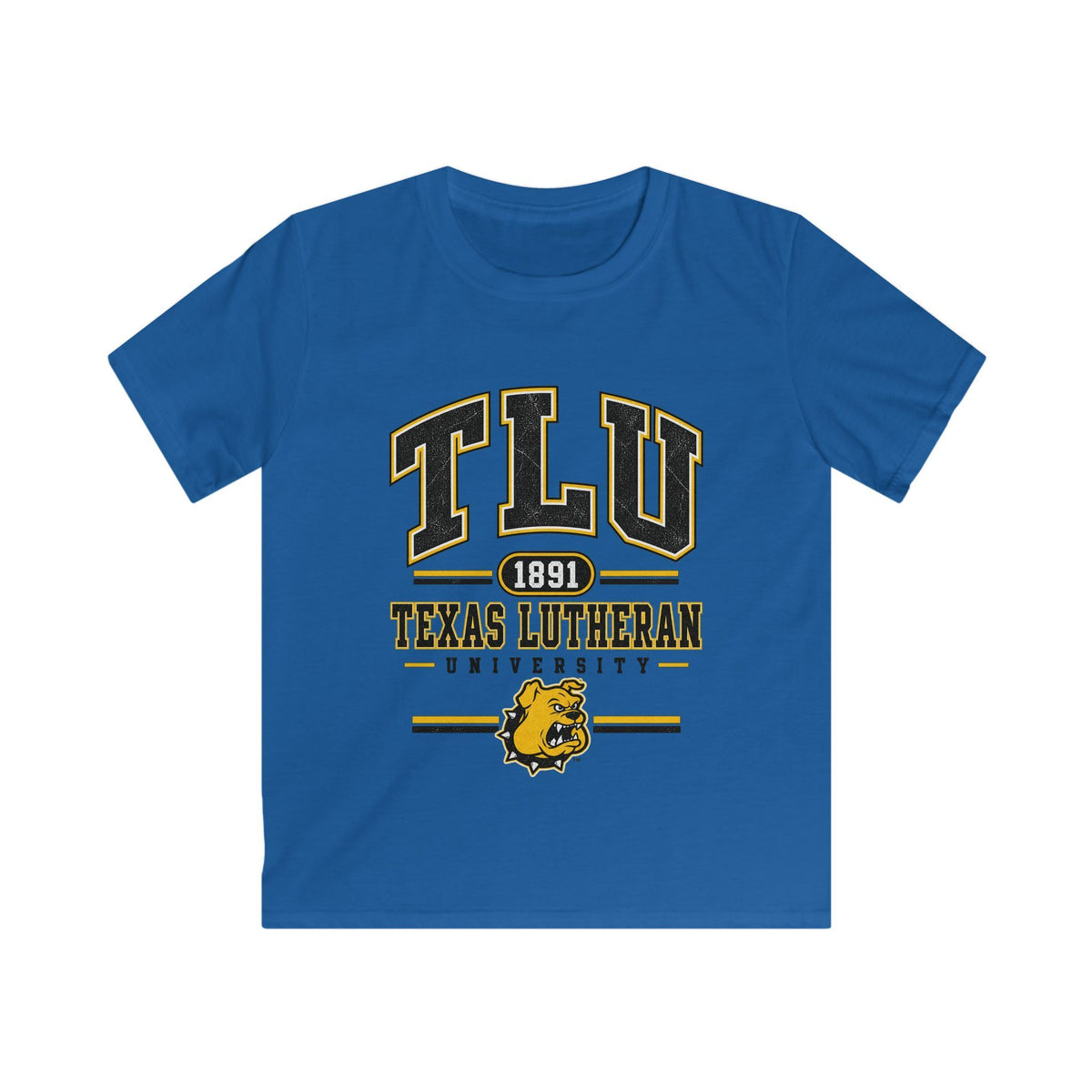 Texas Lutheran University Kids Tee — TLU Bulldogs Youth Shirt